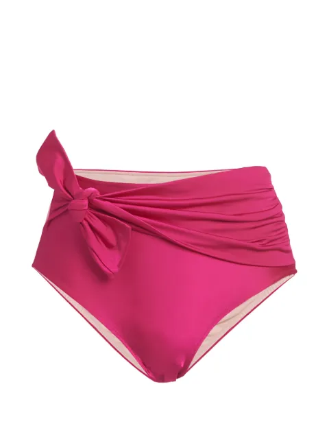 PatBO high-waisted tie bikini bottoms Pink HOT19551US