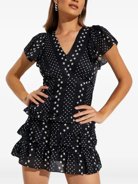 LoveShackFancy Higgins mini dress Black D1307948BKSAT