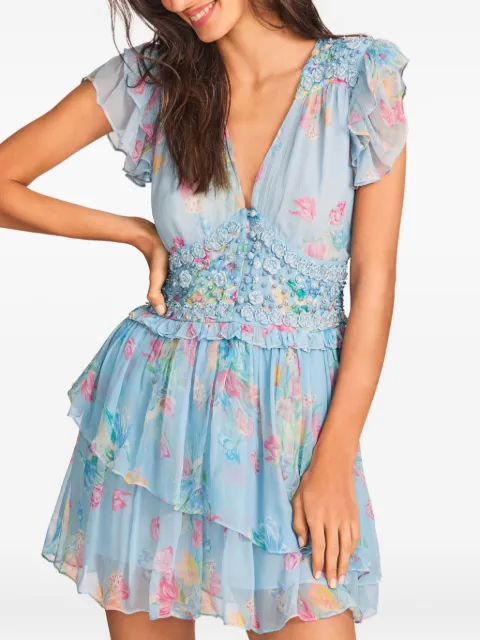 LoveShackFancy Marisela midi dress Blue D15791132SKYLL
