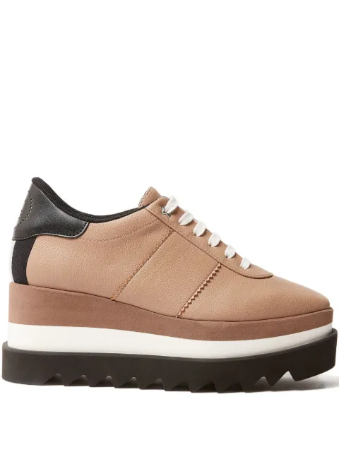 Stella McCartney Sneak-Elyse platform trainers Neutrals 810611E00267