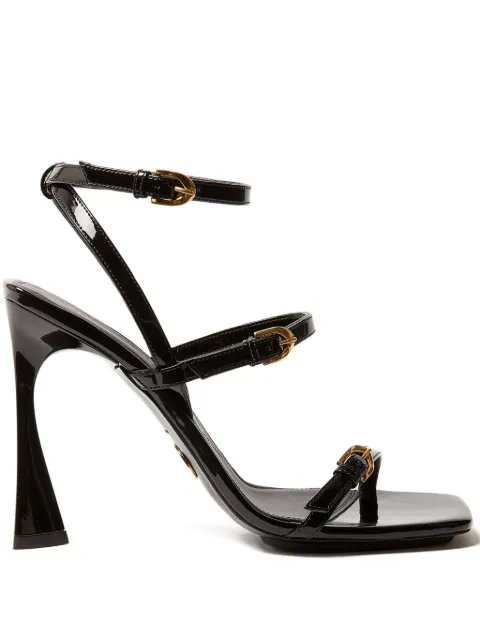 Stella McCartney Elsa patent heeled sandals Black 810603AP0AP0