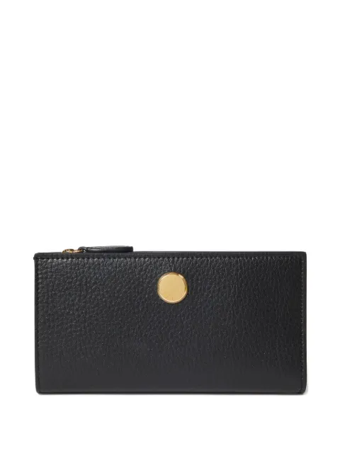 Stella McCartney logo Continental zip wallet Black 7P0090WP0656