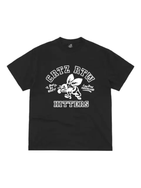 CORTEIZ The Hitters graphic-print cotton T-shirt Black CRTZHTRTEEBLKQ3P8
