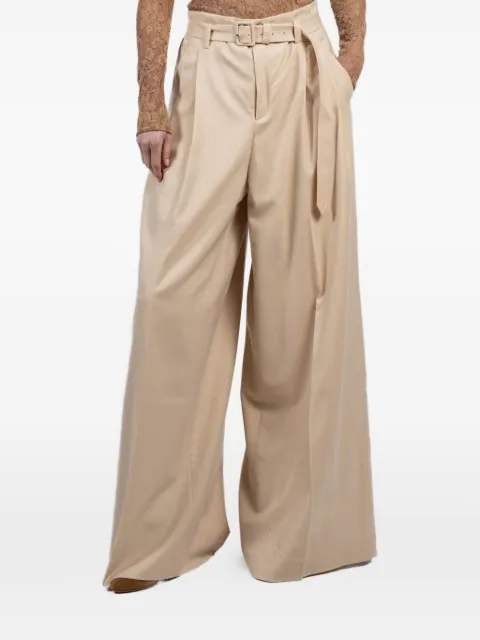 ZIMMERMANN belted trousers Neutrals 6679PF251CRM