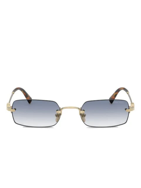 Miu Miu Eyewear B50S square-frame sunglasses Gold MUB50SZVN80O