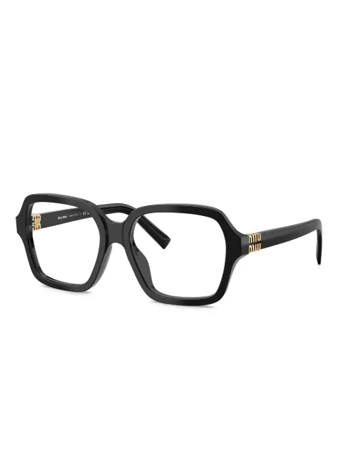 Miu Miu Eyewear square-frame glasses Black SMU03YV16K1O1