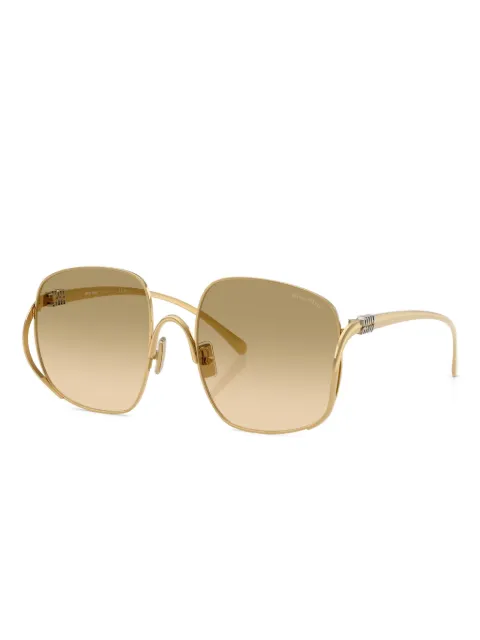 Miu Miu Eyewear square-frame sunglasses Gold MUA57S5AK20S