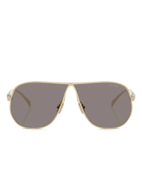 Miu Miu Eyewear pilot-frame sunglasses Gold MUA56S