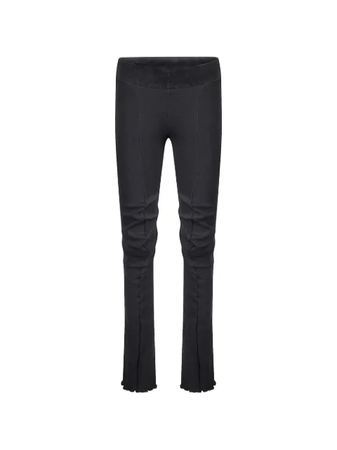 Boysloft scalloped-hem leggings Black RIBBEDLEGGINGS