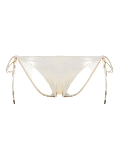 Melissa Odabash metallic-finish bikini bottoms Neutrals KEYWESTBTMCRGOLD