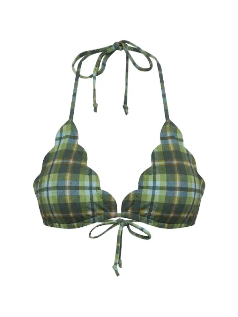 Marysia Broadway bikini top Green ST071MEADOW