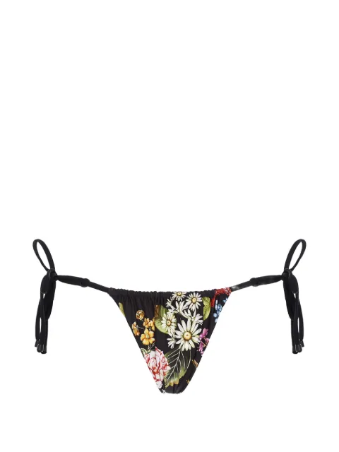 Agua By Agua Bendita Aldana bikini bottoms Black ALDANA