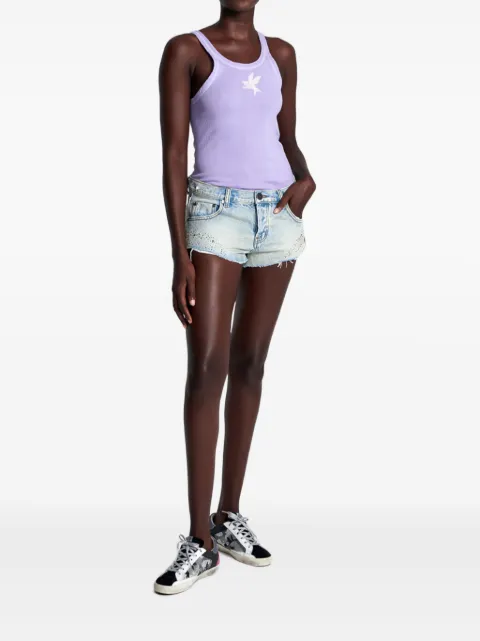 One Teaspoon Bonitas denim shorts Blue 24017KANSASBLU