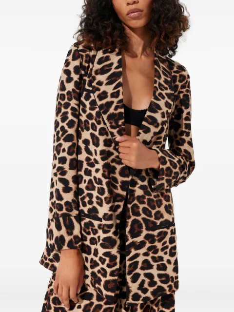 MYSTIQUE Safari animal-print blazer Neutrals BZA33