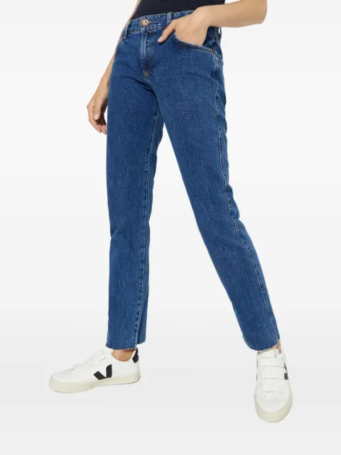 One Teaspoon Truckers raw-edge jeans Blue 24398ROSEWOOD
