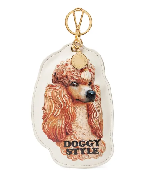 Stella McCartney Jeff Koons Doggy Style keyring Neutrals 7V0150WP0686