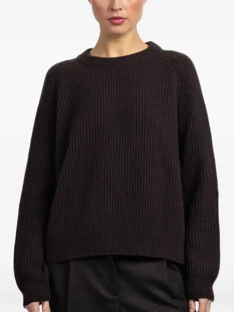 Dusan ribbed-knit sweater Brown 90NT76BLACKWOOD