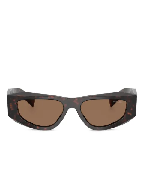 Prada Eyewear Symbole rectangular-frame sunglasses Brown PRB19S