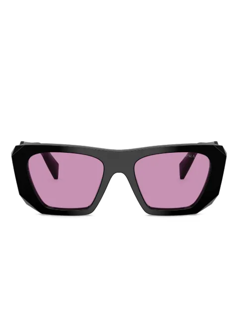 Prada Eyewear Symbole geometric-frame sunglasses Black 0PRB18S5316K30G
