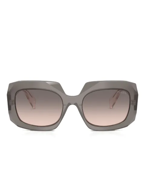Prada Eyewear Symbole oversized-frame sunglasses Grey PRB23S20F70S