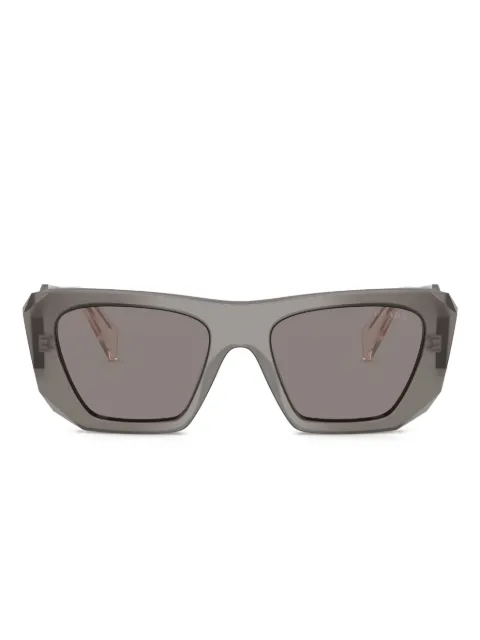 Prada Eyewear Symbole geometric-frame sunglasses Grey PRB18S