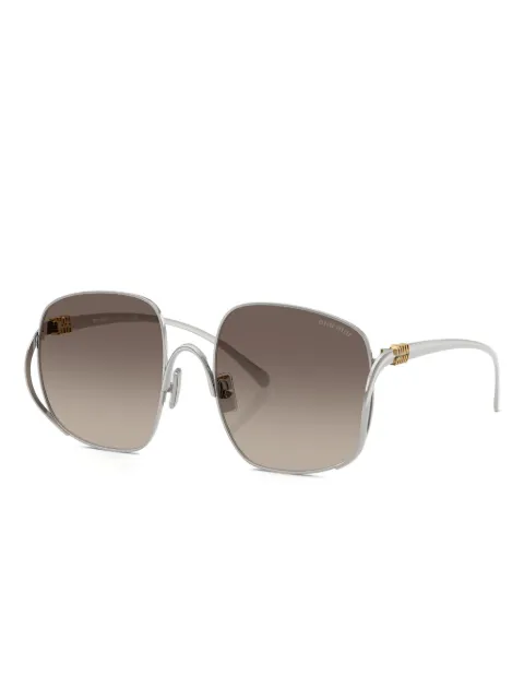 Miu Miu Eyewear square-frame sunglasses Silver MUA57S