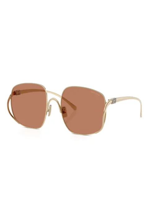 Miu Miu Eyewear square-frame sunglasses Gold MUA57S