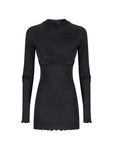 Boysloft crew-neck mini dress Black MINIDRESS
