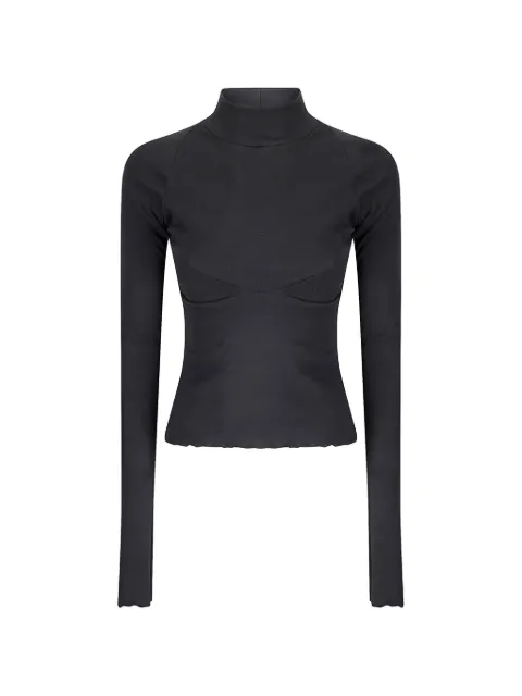 Boysloft high-neck top Black LONGSLEEVETOP