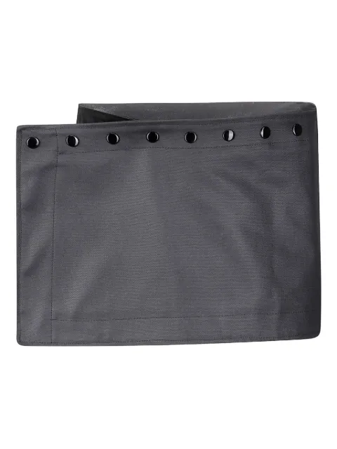 Boysloft eyelet-detail mini skirt Black WAXEDMINISKIRT