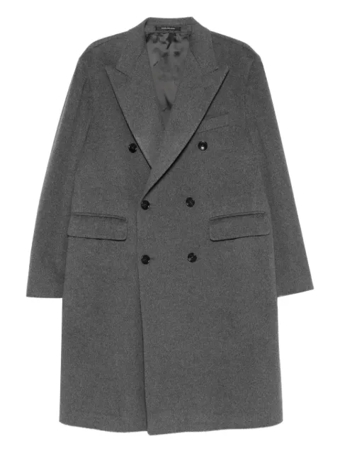 Tagliatore double-breasted pocket coat Grey CLD10B350002U