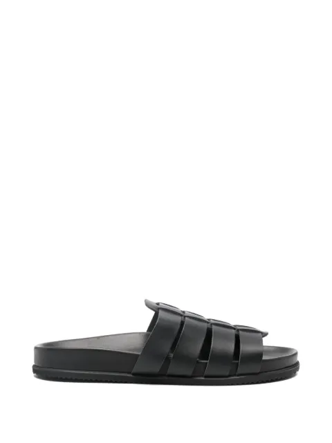 Ancient Greek Sandals Laodamas sandals Black LAODAMASVACHETTABLACK