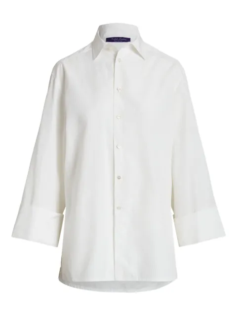 Ralph Lauren Collection cuffed-sleeves shirt White 290910769