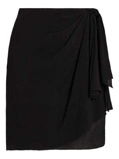 Ralph Lauren Collection tie detail skirt Black 290932078