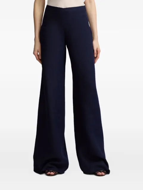 Ralph Lauren Collection Wide-Leg Trousers Blue 290955024