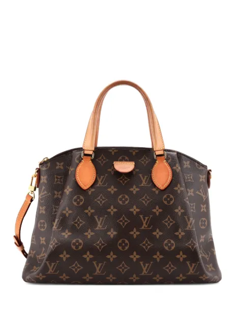 Louis Vuitton Pre-Owned Rivoli Handbag Monogram Canvas PM satchel Brown ZND4J1A7UKAV7WJ9
