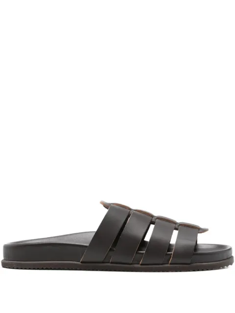 Ancient Greek Sandals Laodamas sandals Brown LAODAMASVACHETTA