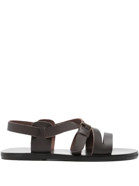 Ancient Greek Sandals Hercules sandals Brown HERCULESVACHETTA