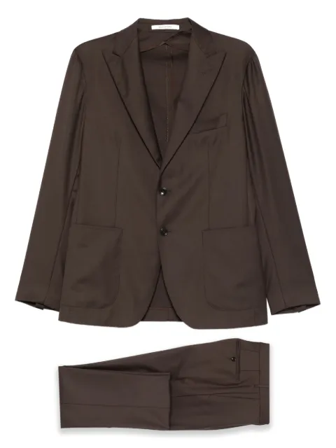 Tagliatore two-button suit Brown 2SMC26K11AI070080U