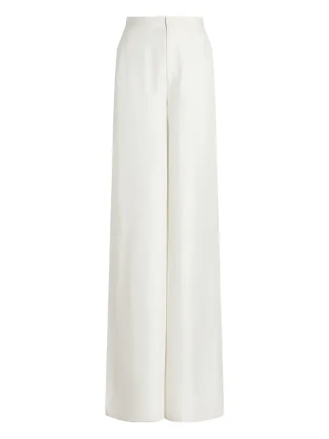 Ralph Lauren Collection silk trousers White 290910911001