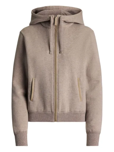 Ralph Lauren Collection zip-up hoodie Neutrals 290959995002