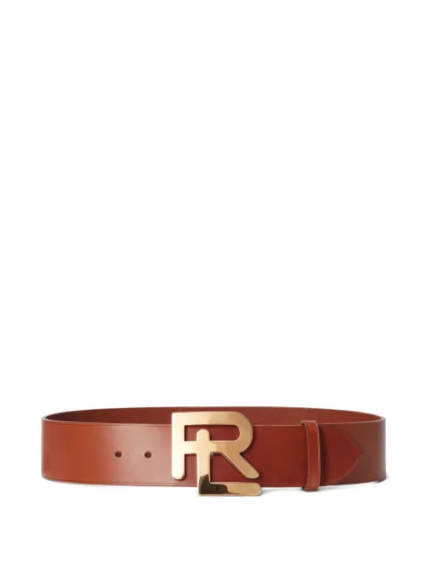 Ralph Lauren Collection logo-buckle leather belt Brown 408888974002