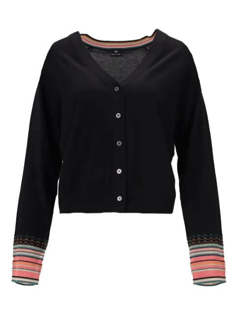 PS Paul Smith V-neck cardigan Black W2R578NT31327