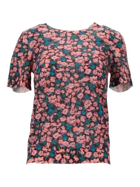 Paul Smith floral-print top Pink W2R650NT31376
