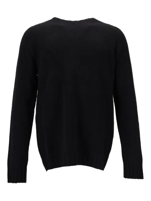 LA ROSE crew-neck knitwear Black U126WS