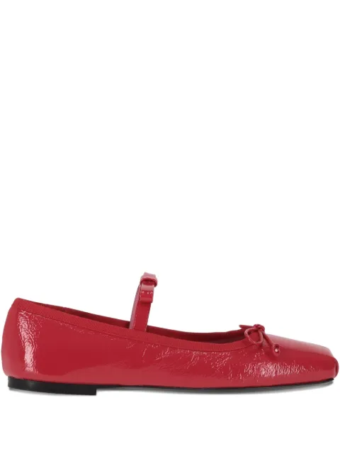 Vivetta bow-detail ballet flats Red VS2CZ0004PC069