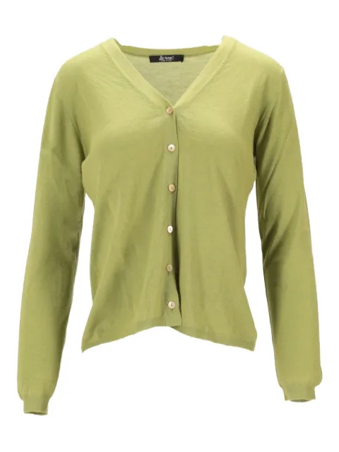 La-Rose buttoned cardigan Green MG201