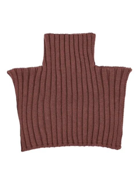Niccolò Pasqualetti ribbed-knit top Brown NP08K008WOYA