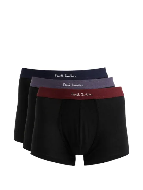 Paul Smith logo-waistband boxers (pack of three) Black M1A914P3PK75
