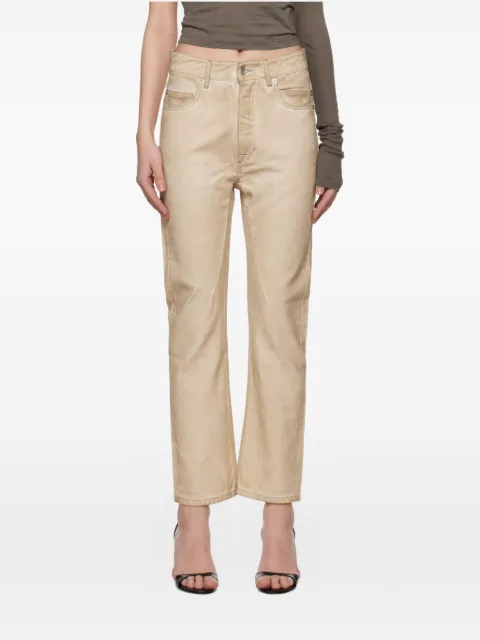 Rick Owens Hollywood VDD five-pocket jeans Neutrals DS01E3310DCF
